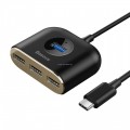 BASEUS SQUARE HUB TYP C DO 4X USB