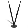 Antena LTE 4G WiMAX 2x9 dB SMA podwjna 