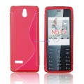Pokrowiec BACK CASE LUX NOKIA 515 czerwony