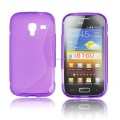 Pokrowiec BACK CASE SAMSUNG I8160 ACE2 wz�r S fiol