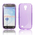 Pokrowiec BACK CASE SAMSUNG i9190 Galaxy fioletowy