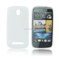 Pokrowiec BACK CASE LUX HTC DESIRE 500  bia�y