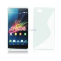 Pokrowiec BACK CASE LUX SONY XPERIA M, C1905 bia�y