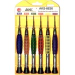 Zestaw 6 wkr�tak�w do telefon�w AKS6636