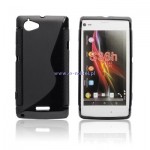 Pokrowiec BACK CASE LUX XPERIA L S36H wz�r S cza