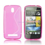 Pokrowiec BACK CASE LUX HTC DESIRE 500 r�owy  